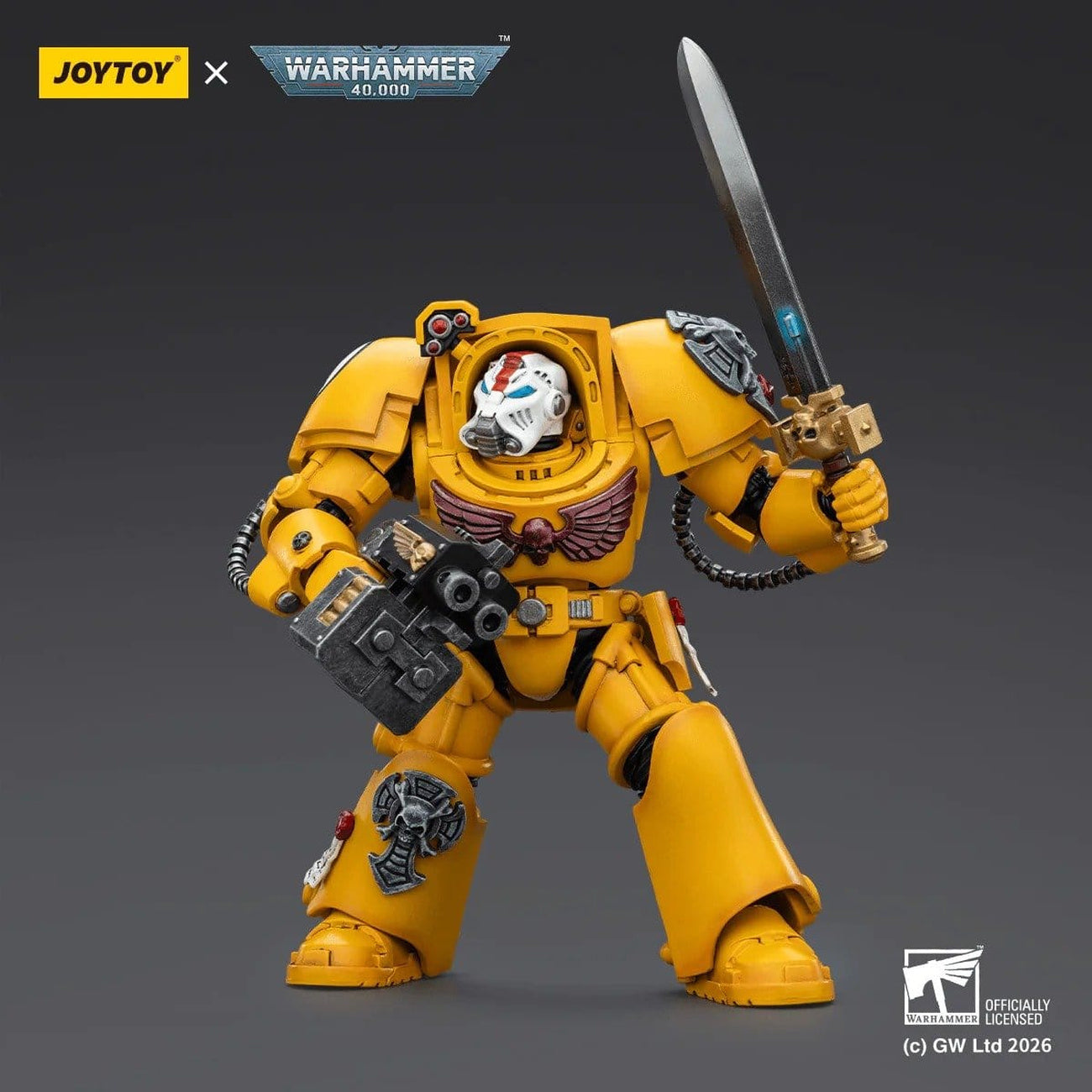 Productafbeelding Warhammer 40,000 Imperial Fists Terminator actiefiguur 1