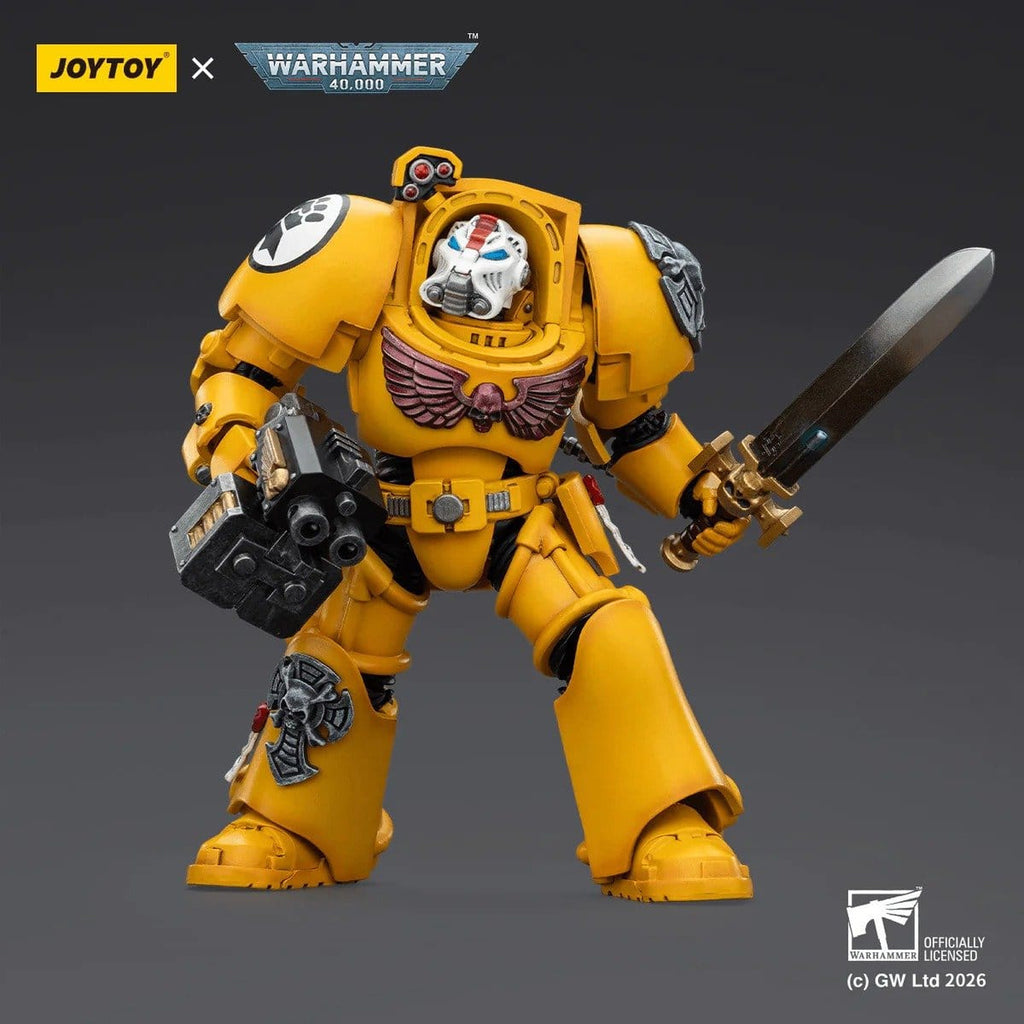 Productafbeelding Warhammer 40,000 Imperial Fists Terminator actiefiguur 1