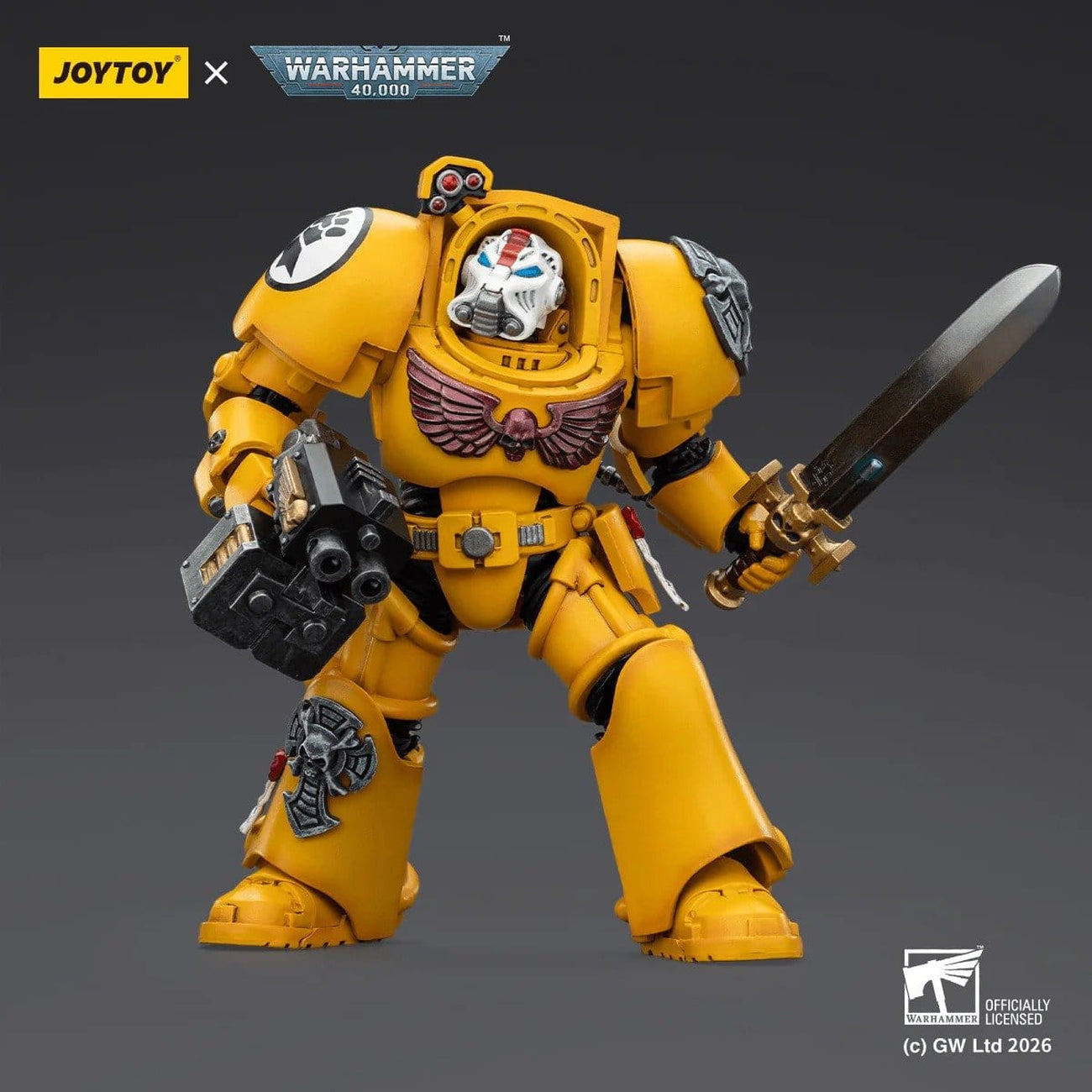 Productafbeelding Warhammer 40,000 Imperial Fists Terminator actiefiguur 1