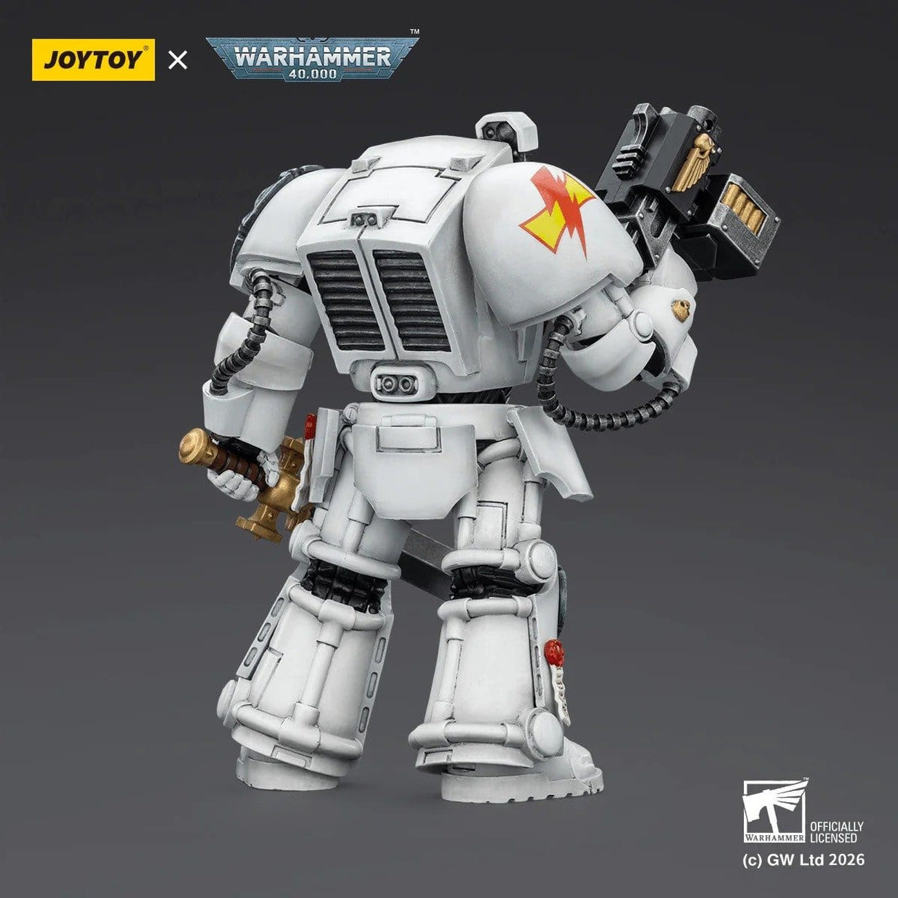 Productafbeelding Warhammer 40,000 White Scars Terminator 1 with actiefiguur