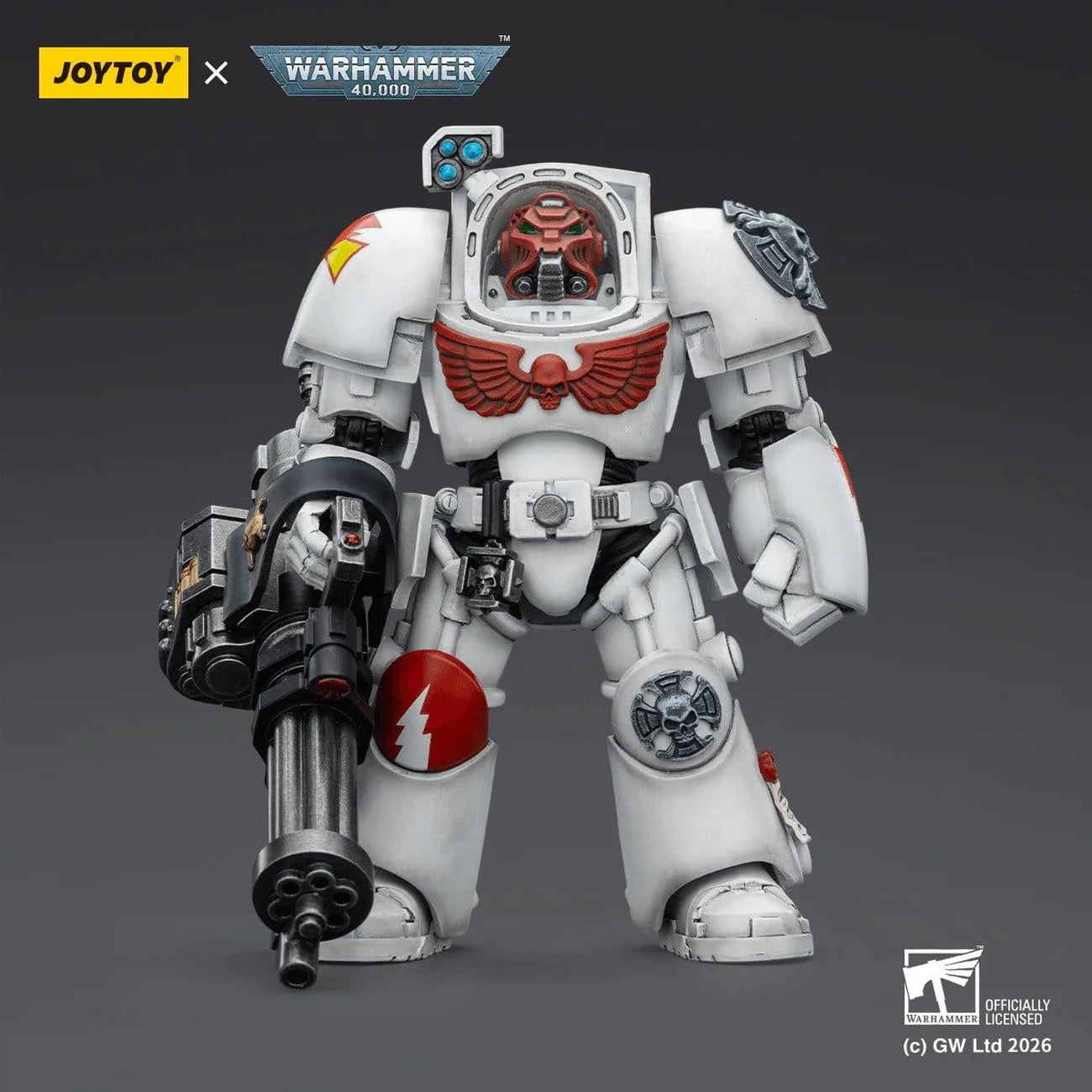 Productafbeelding Warhammer 40,000 White Scars Terminator 3 with actiefiguur