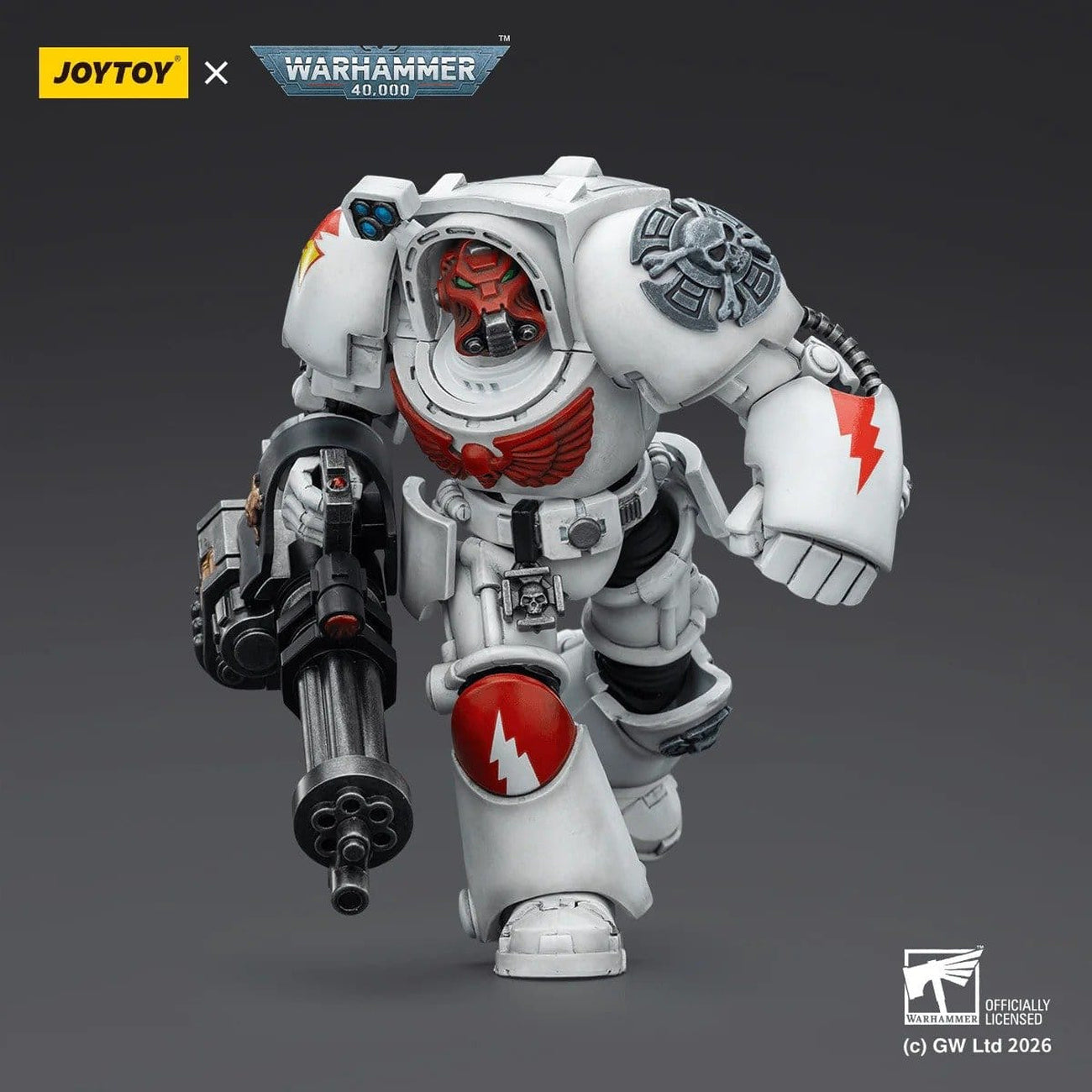 Productafbeelding Warhammer 40,000 White Scars Terminator 3 with actiefiguur