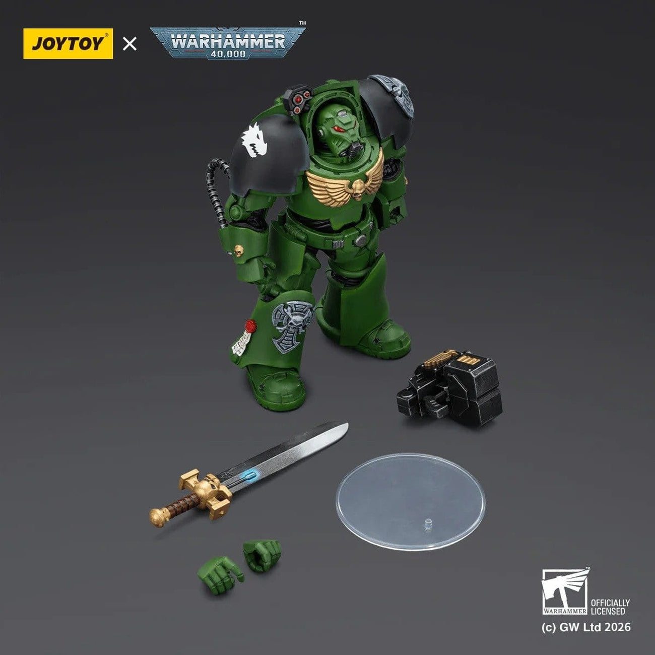 Productafbeelding Warhammer 40,000 Action Figure Salamanders Terminator 1 with
