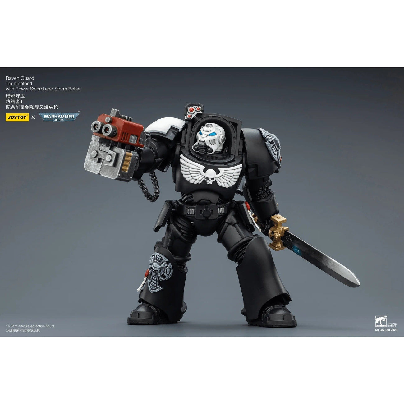 Productafbeelding Warhammer 40,000 Raven Guard Terminator 1 actiefiguur met