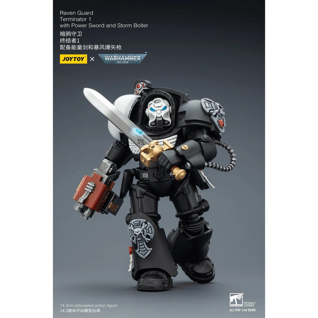 Productafbeelding Warhammer 40,000 Raven Guard Terminator 1 actiefiguur met