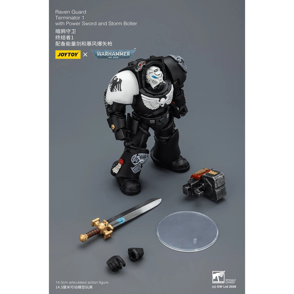 Productafbeelding Warhammer 40,000 Raven Guard Terminator 1 actiefiguur met