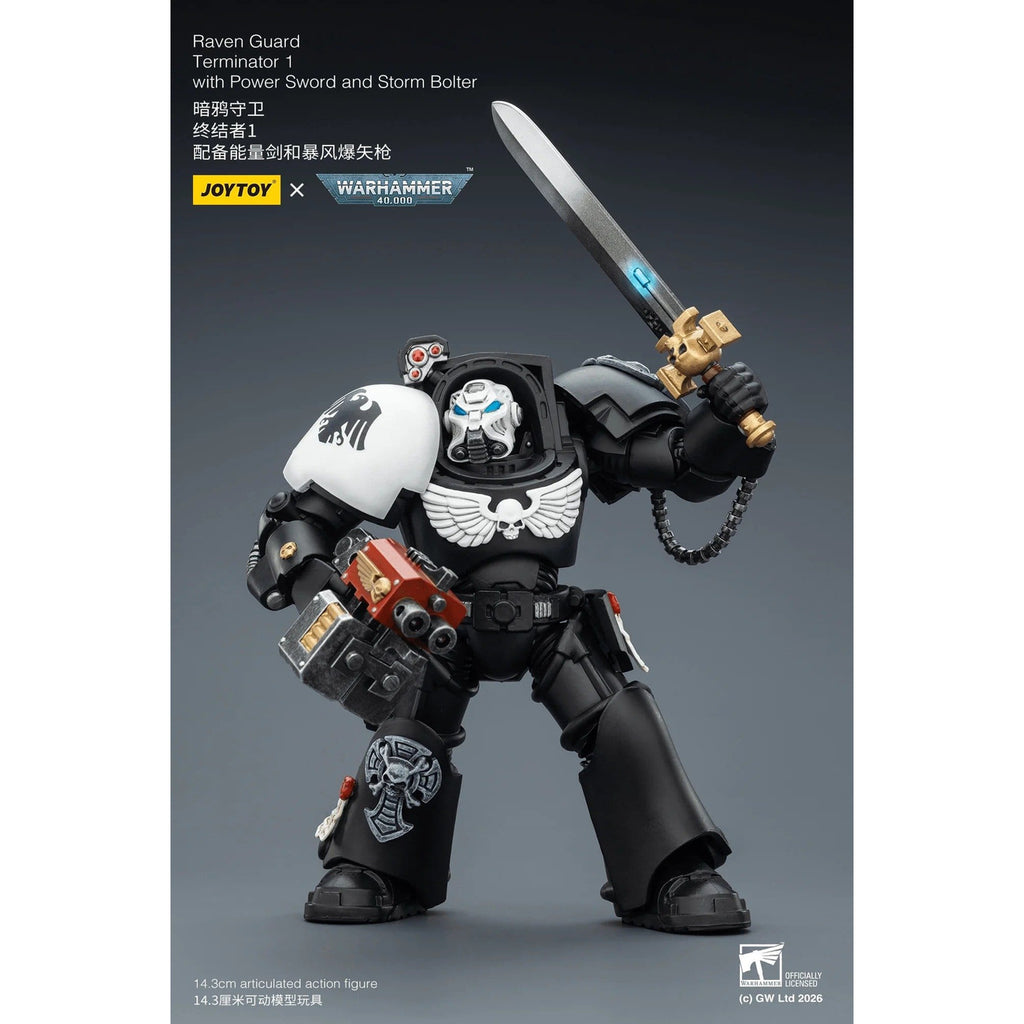 Productafbeelding Warhammer 40,000 Raven Guard Terminator 1 actiefiguur met