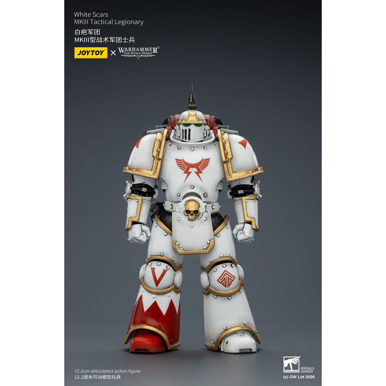 Productafbeelding Warhammer The Horus Heresy White Scars MKIll actiefiguur
