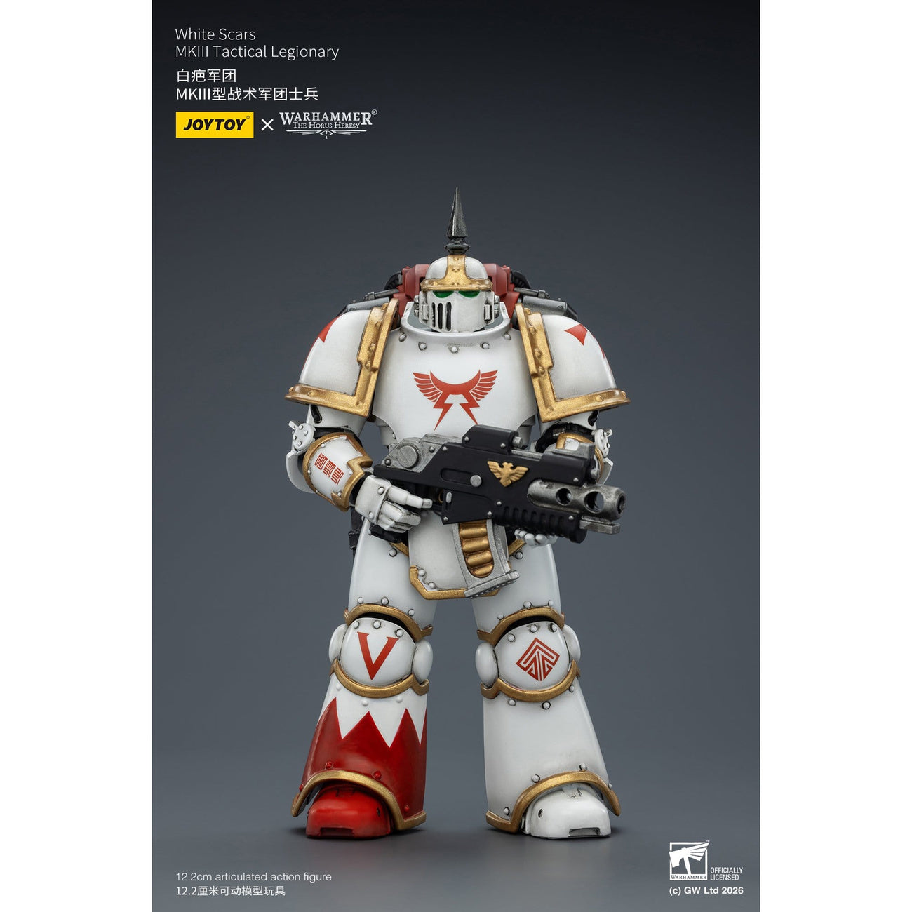 Productafbeelding Warhammer The Horus Heresy White Scars MKIll actiefiguur