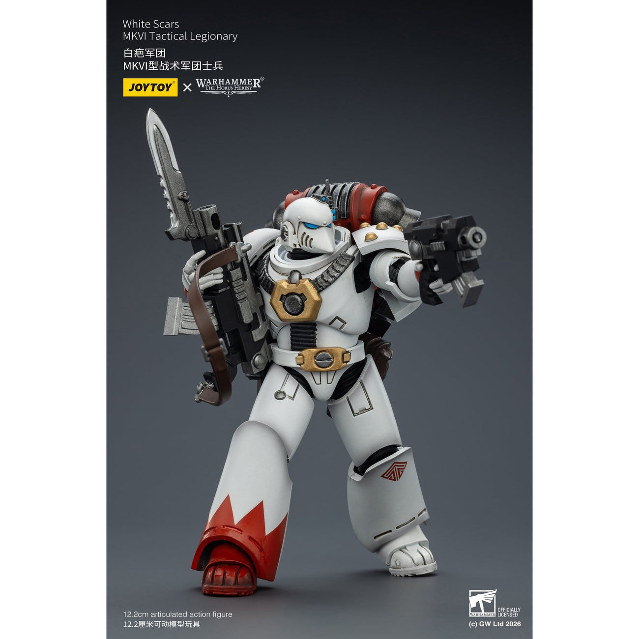 Productafbeelding Warhammer The Horus Heresy White Scars MKVI actiefiguur