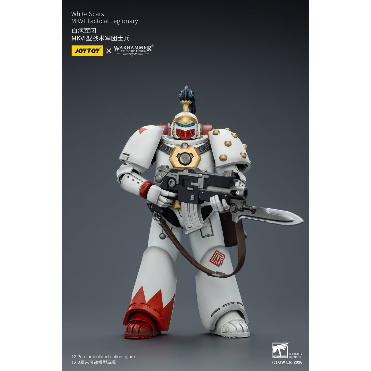 Productafbeelding Warhammer The Horus Heresy White Scars MKVI actiefiguur
