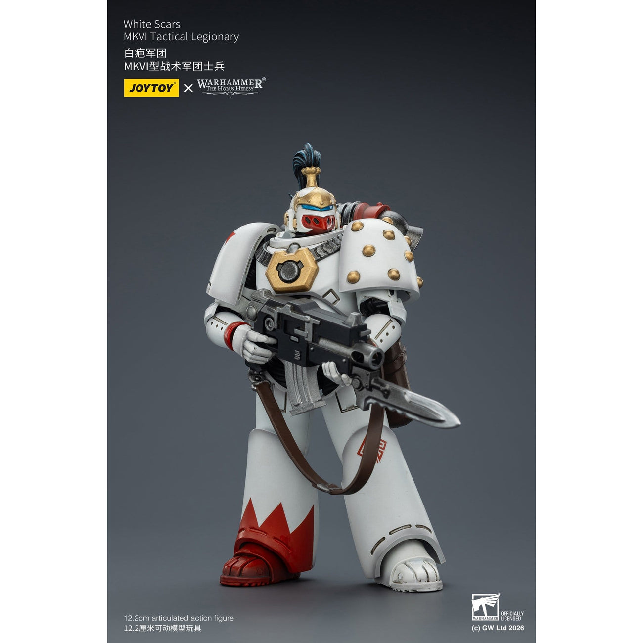 Productafbeelding Warhammer The Horus Heresy White Scars MKVI actiefiguur