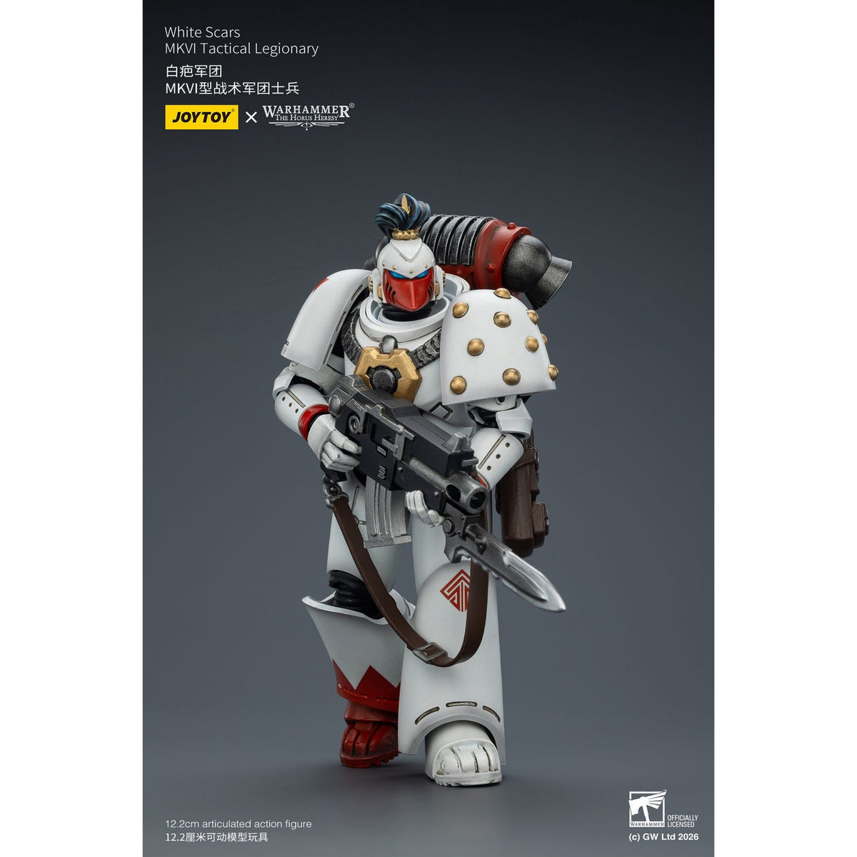 Productafbeelding Warhammer The Horus Heresy White Scars MKVI actiefiguur