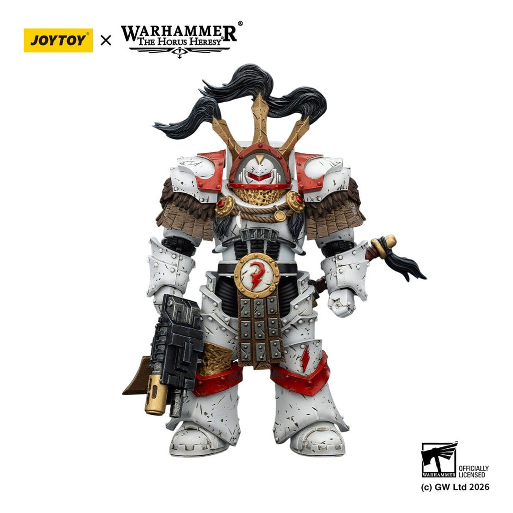 Productafbeelding Warhammer 40.000 White Scars Legion Praetor actiefiguur in