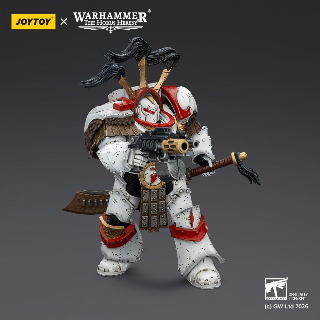 Productafbeelding Warhammer 40.000 White Scars Legion Praetor actiefiguur in