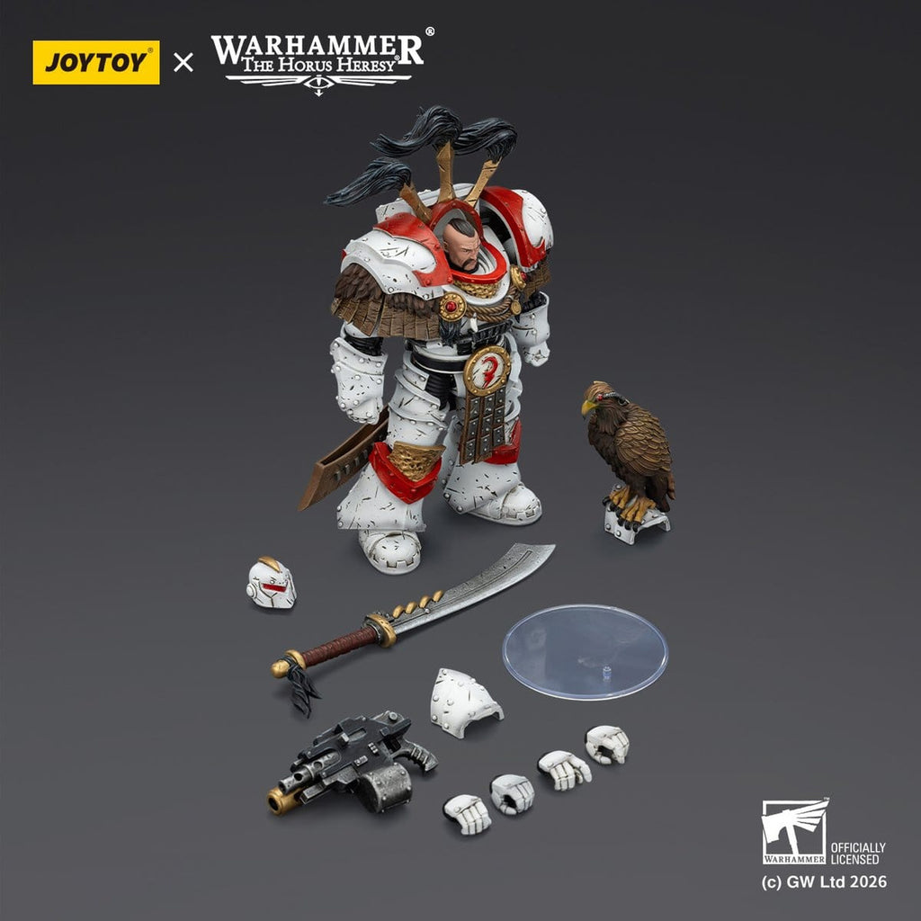Productafbeelding Warhammer 40.000 White Scars Legion Praetor actiefiguur in