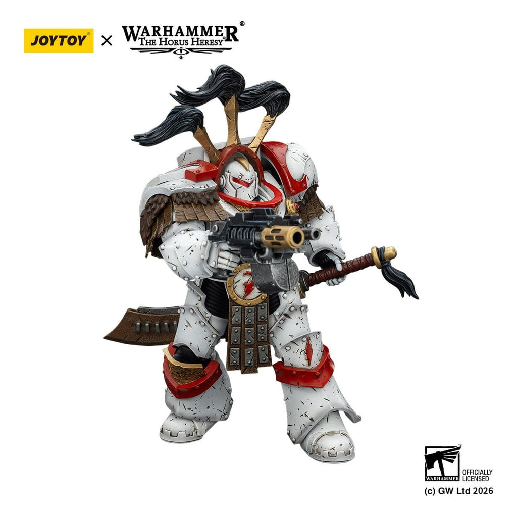 Productafbeelding Warhammer 40.000 White Scars Legion Praetor actiefiguur in