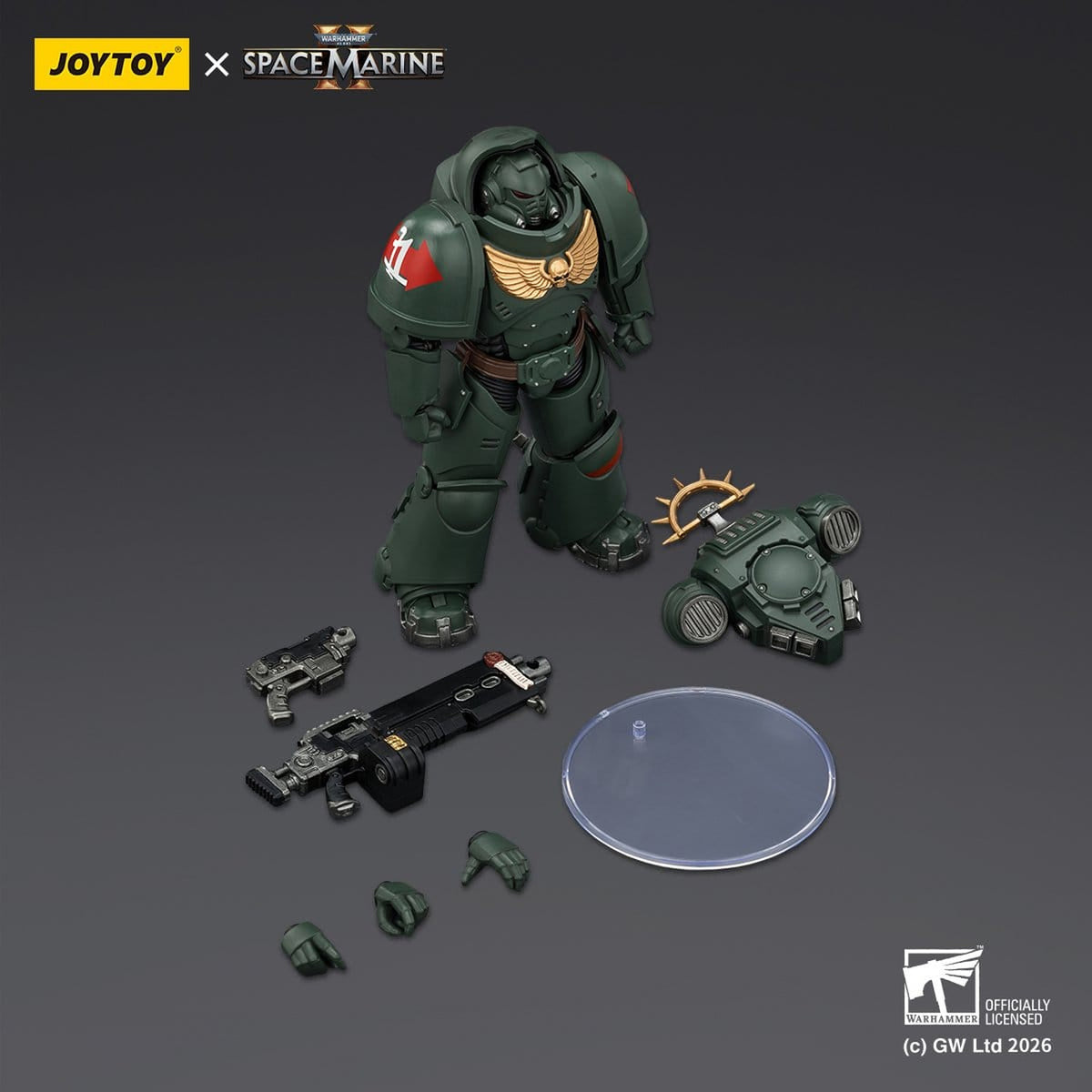 Productafbeelding Warhammer 40,000 Action Figure Game Edition Dark Angels Heavy