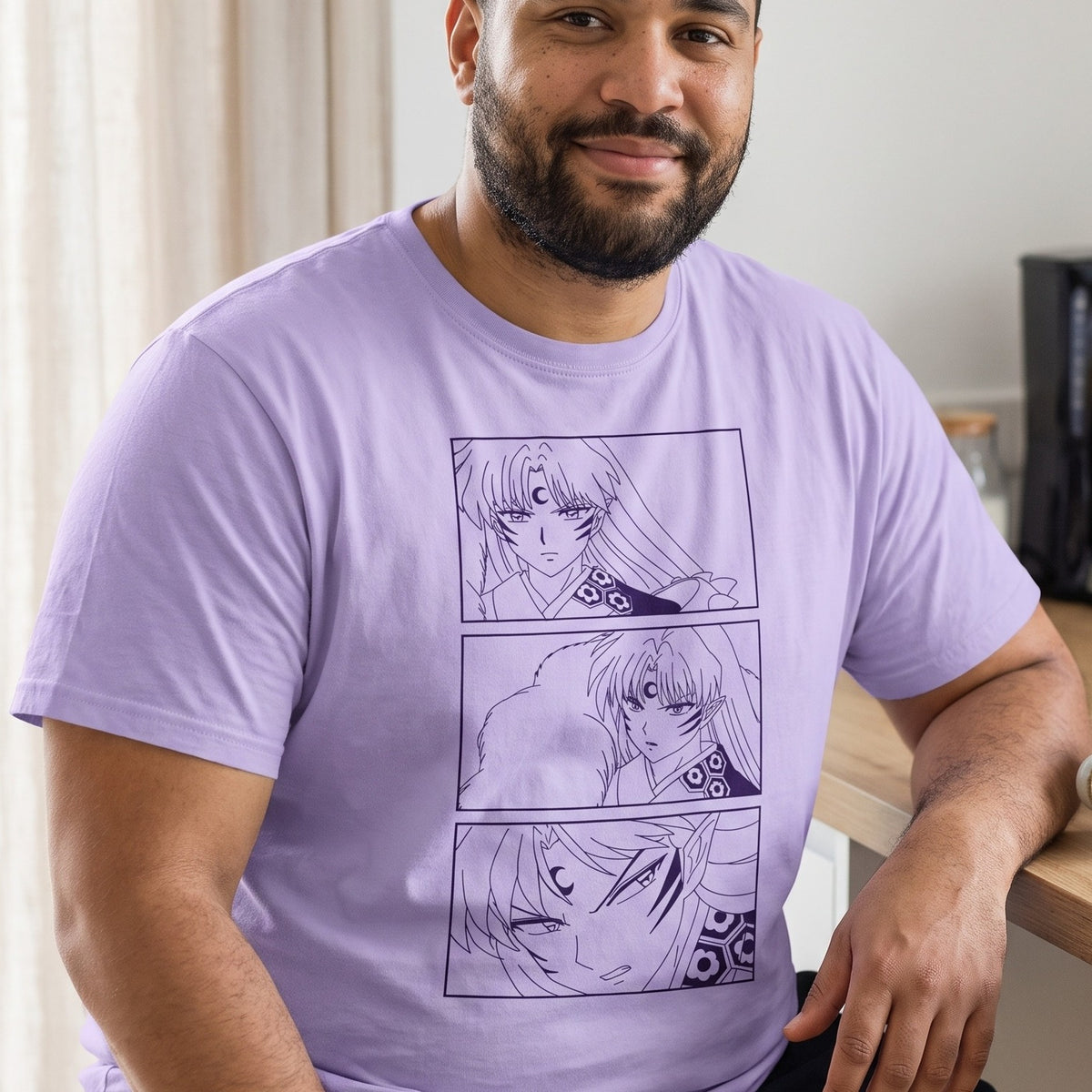 Productafbeelding Sesshomaru T-shirt voor InuYasha fans