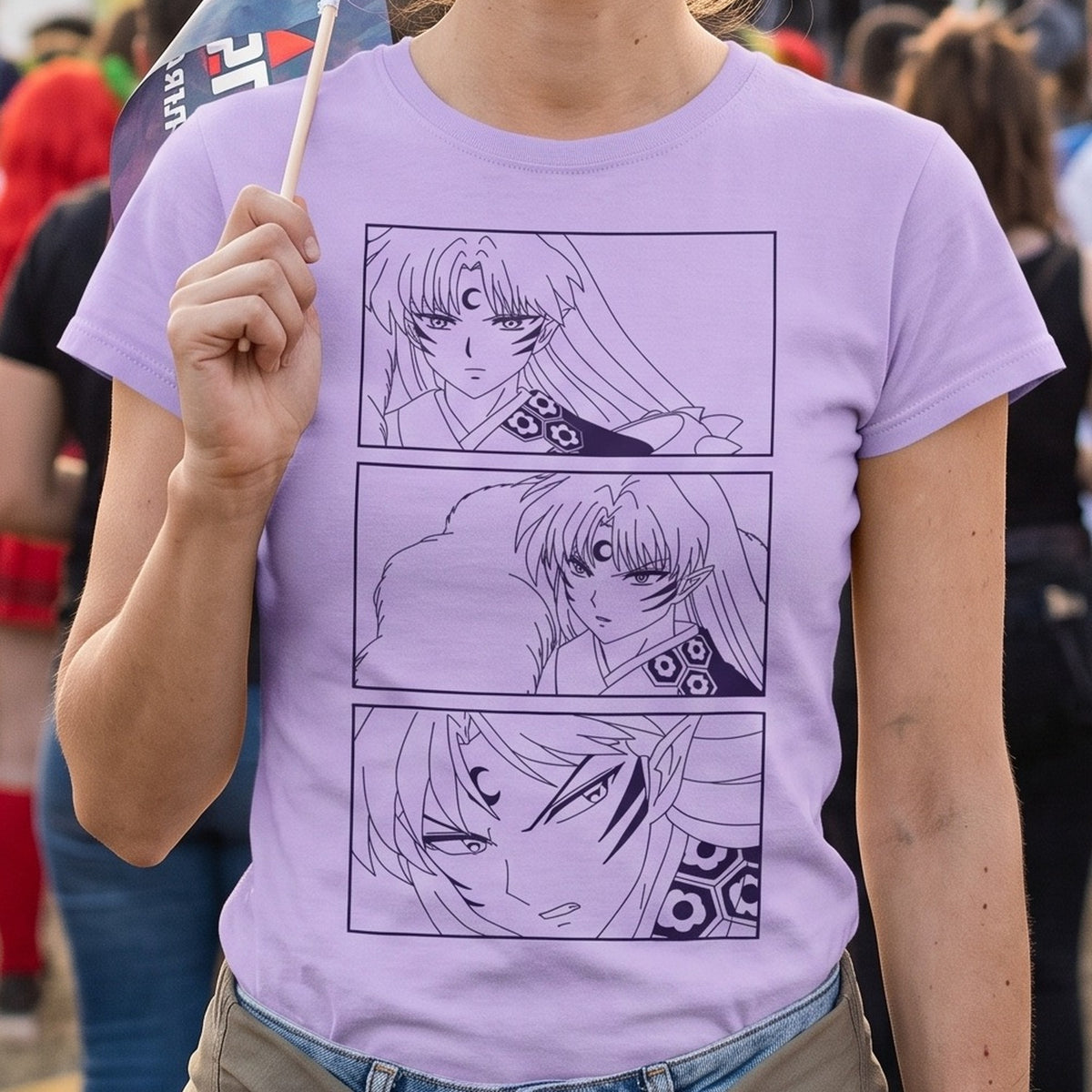 Productafbeelding Sesshomaru T-shirt voor InuYasha fans