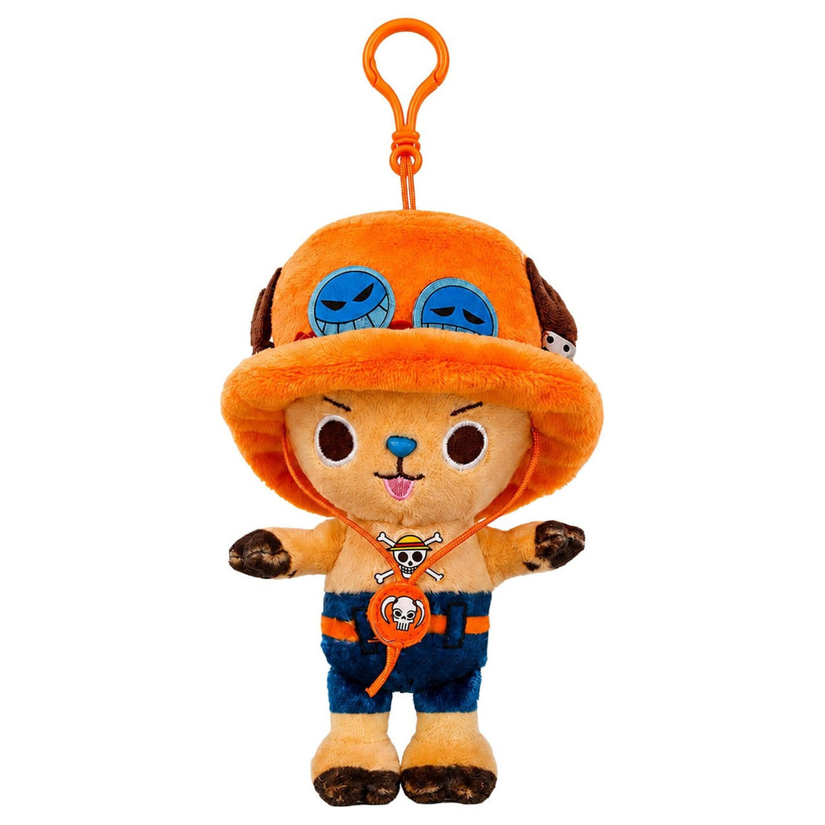 Productafbeelding One Piece pluchen tasclip mystery sleutelhanger