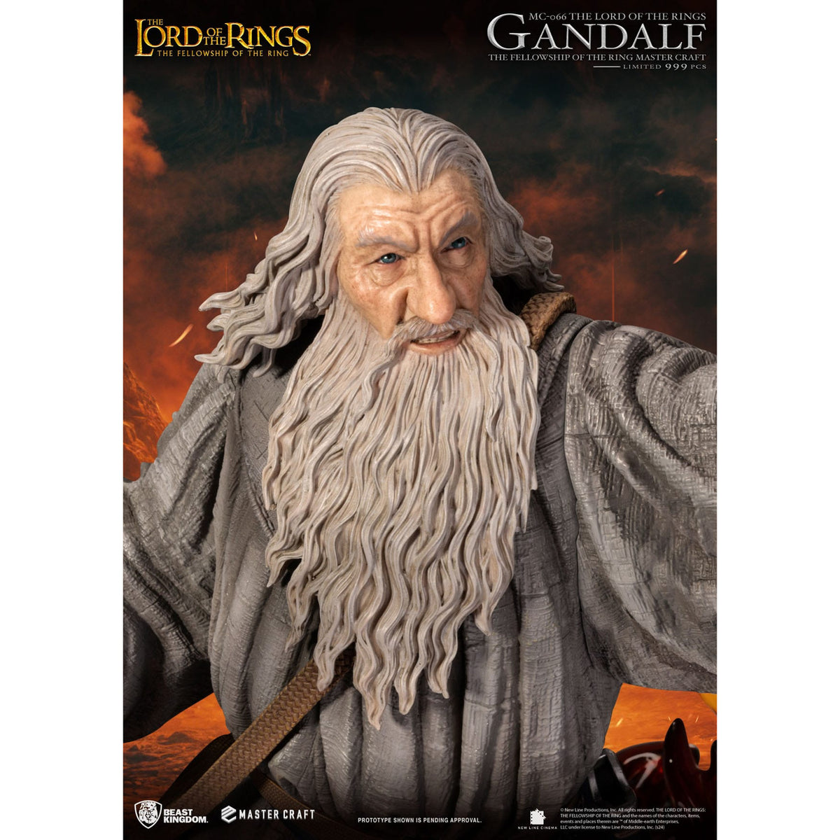 Productafbeelding In de Ban van de Ring Master Craft standbeeld Gandalf 58 cm