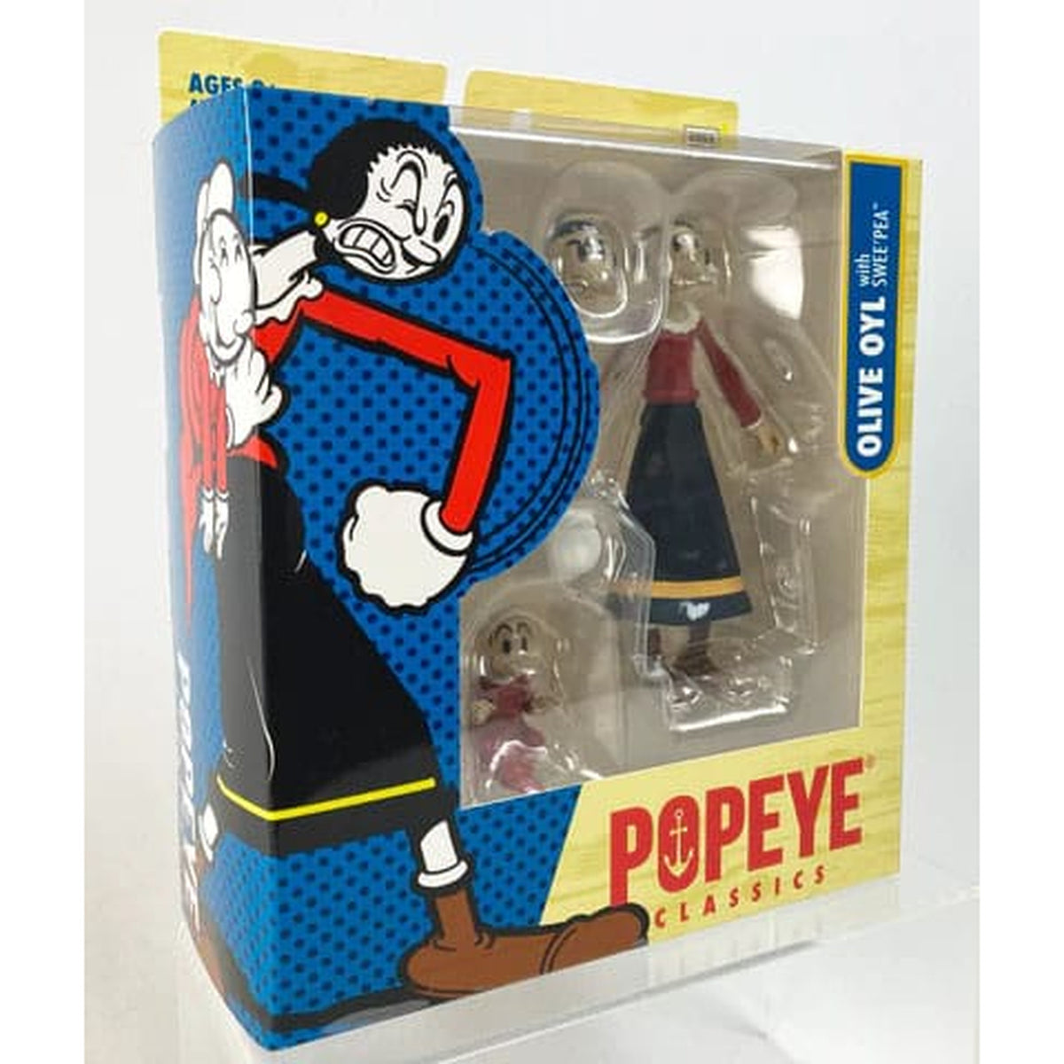 Productafbeelding Popeye actiefiguur Wave 01 Olive Oyl