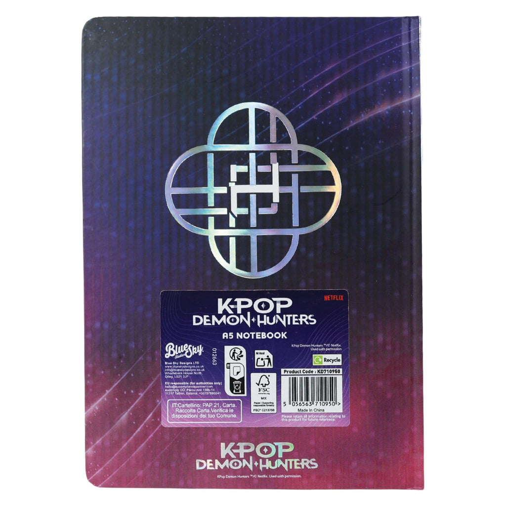 Productafbeelding KPop Demon Hunters A5 Notitieboek Huntr/x