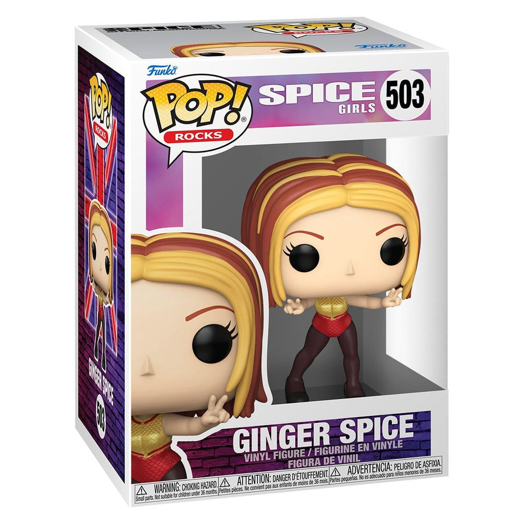 Productafbeelding Spice Girls POP! Rocks vinyl figuur Ginger Spice 9 cm