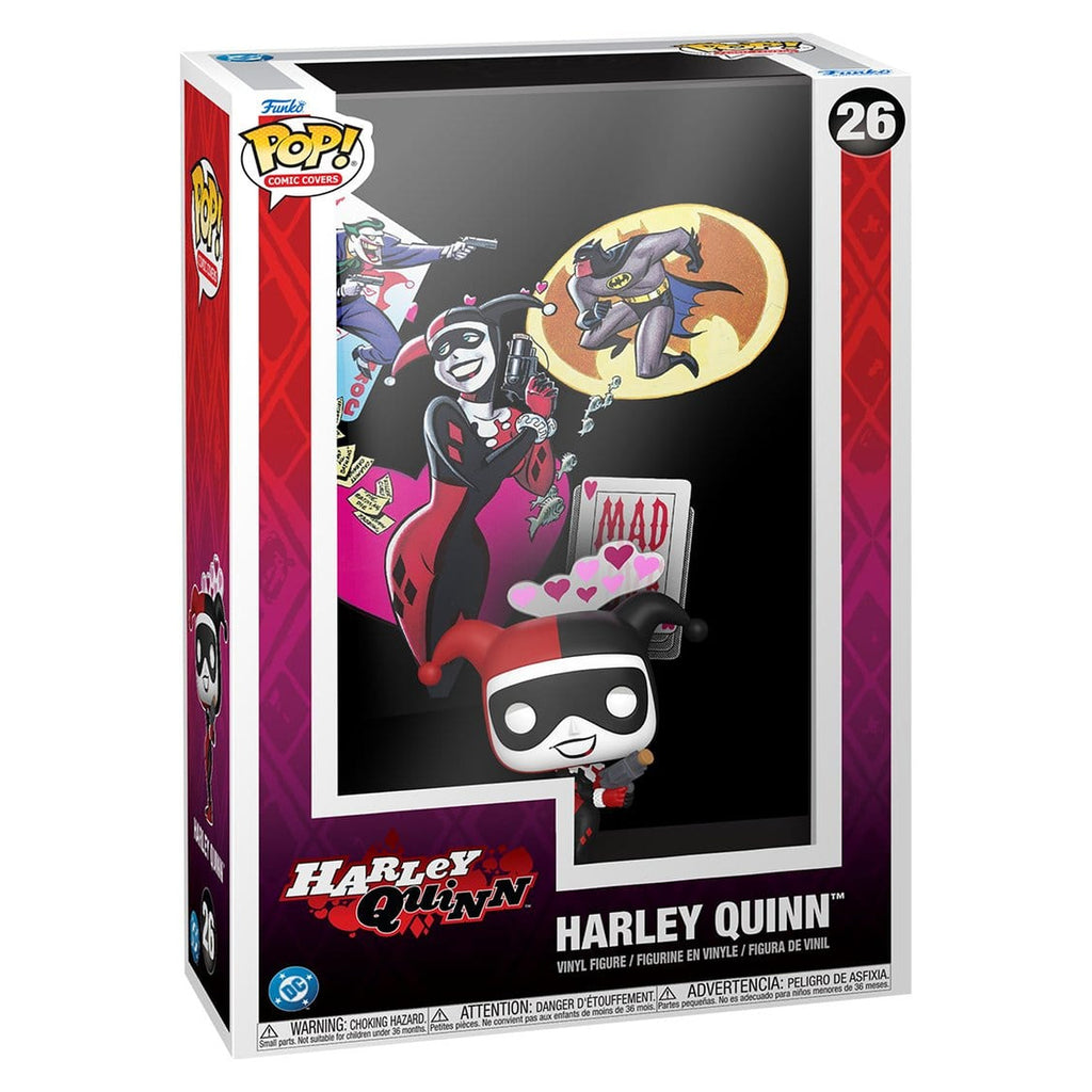 Productafbeelding DC Comics POP! Comic Covers vinylfiguur Harley Quinn 9 cm