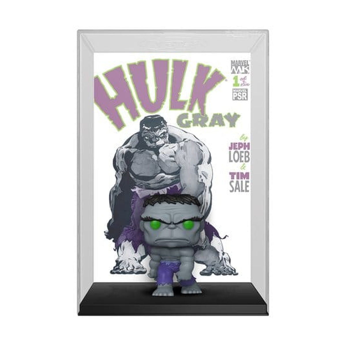Productafbeelding Marvel POP! Comic Covers vinylfiguur Gray Hulk 9 cm