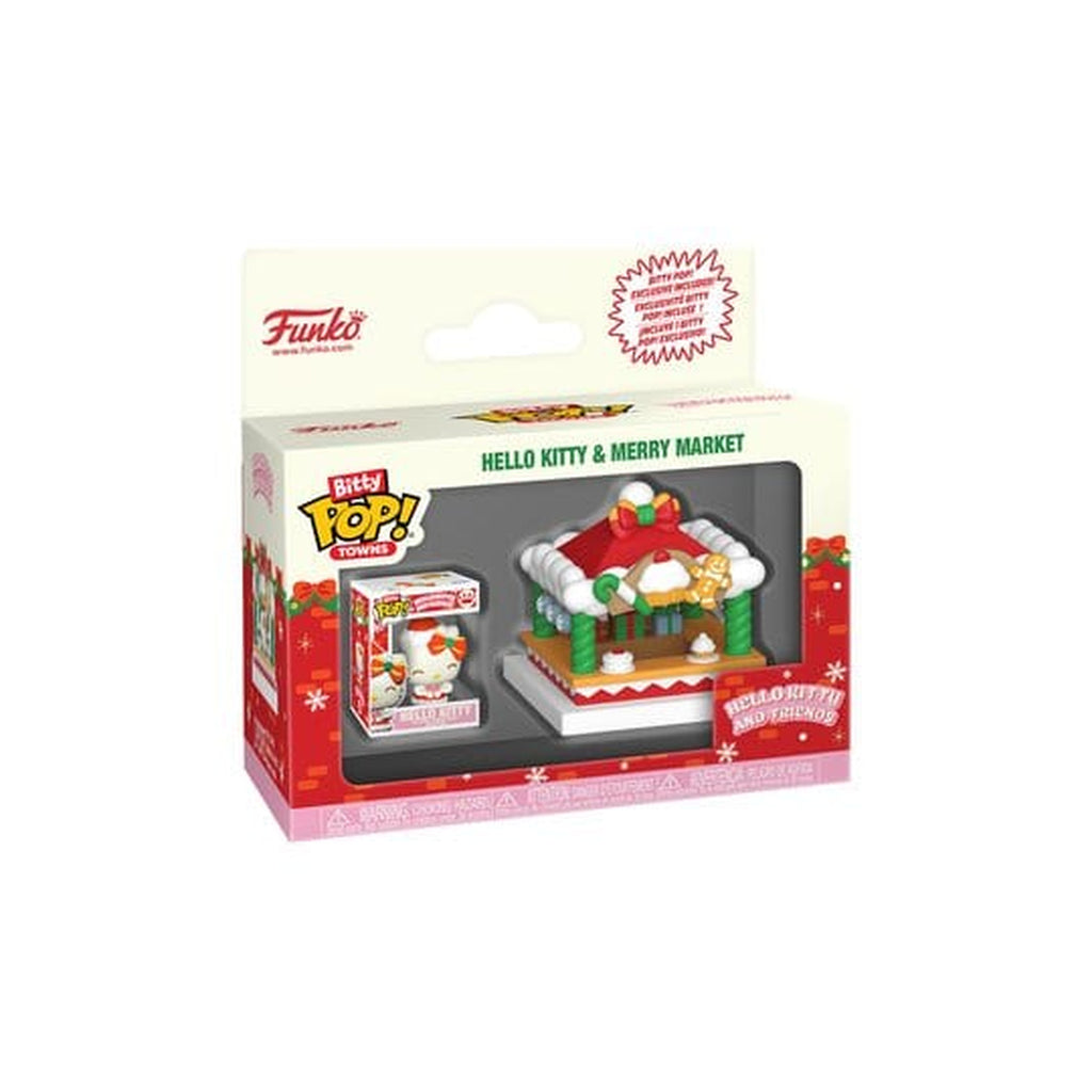 Productafbeelding Hello Kitty Bitty POP! Towns vinyl figuur Holiday - Merry
