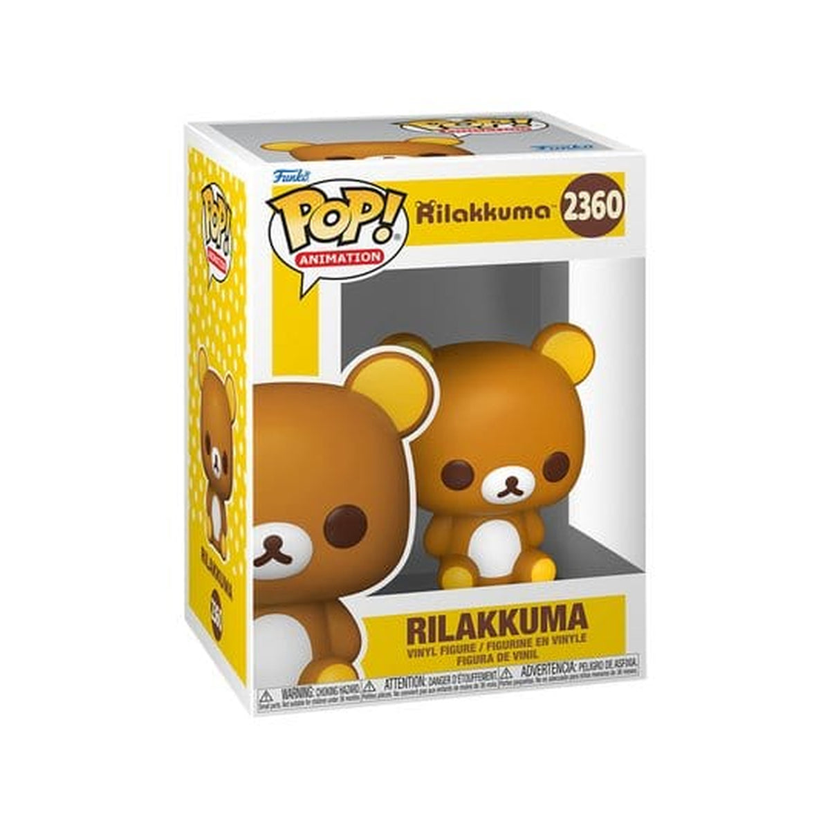 Productafbeelding Rilakkuma POP! Animation vinyl figuur 9 cm
