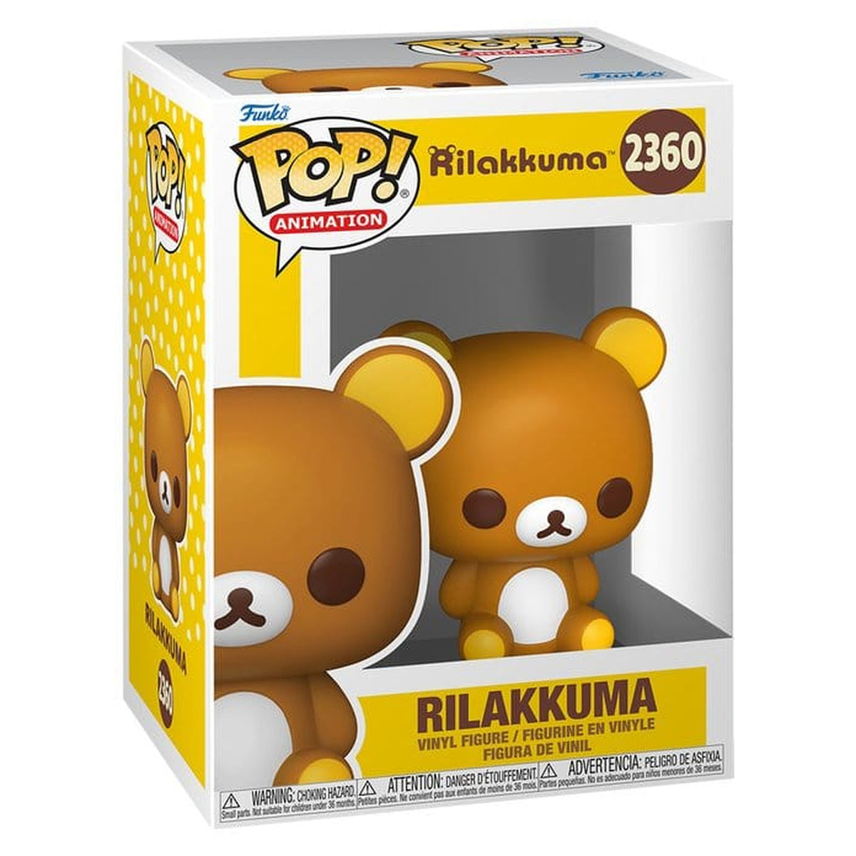 Productafbeelding Rilakkuma POP! Animation vinyl figuur 9 cm