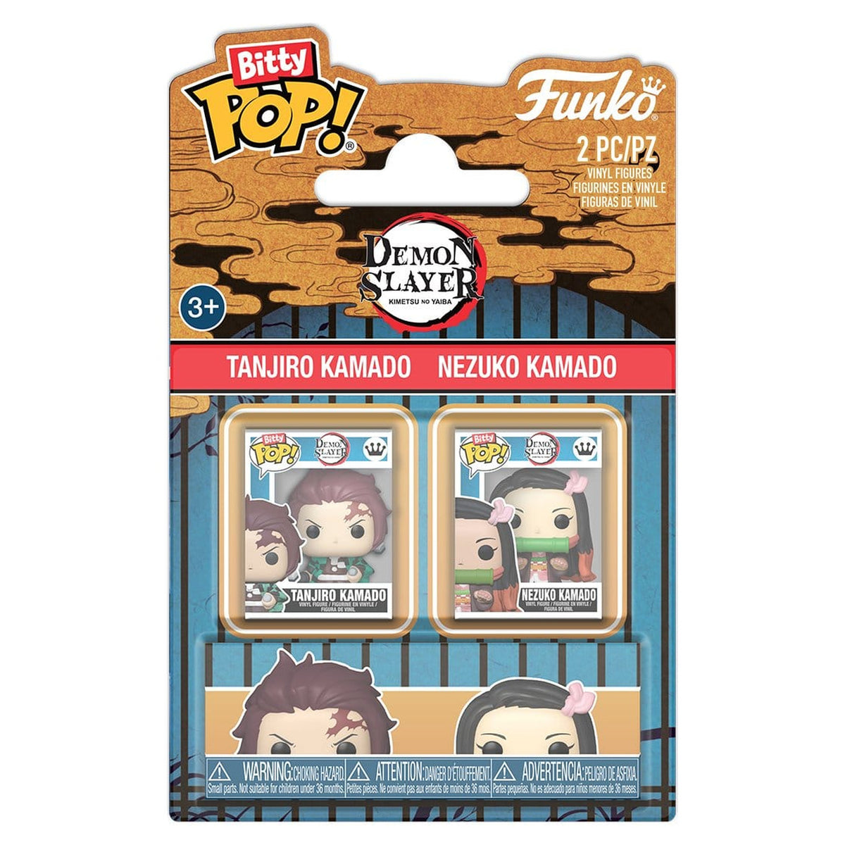 Productafbeelding Demon Slayer: Kimetsu no Yaiba POP! Vinyl Figuren 2-Pack