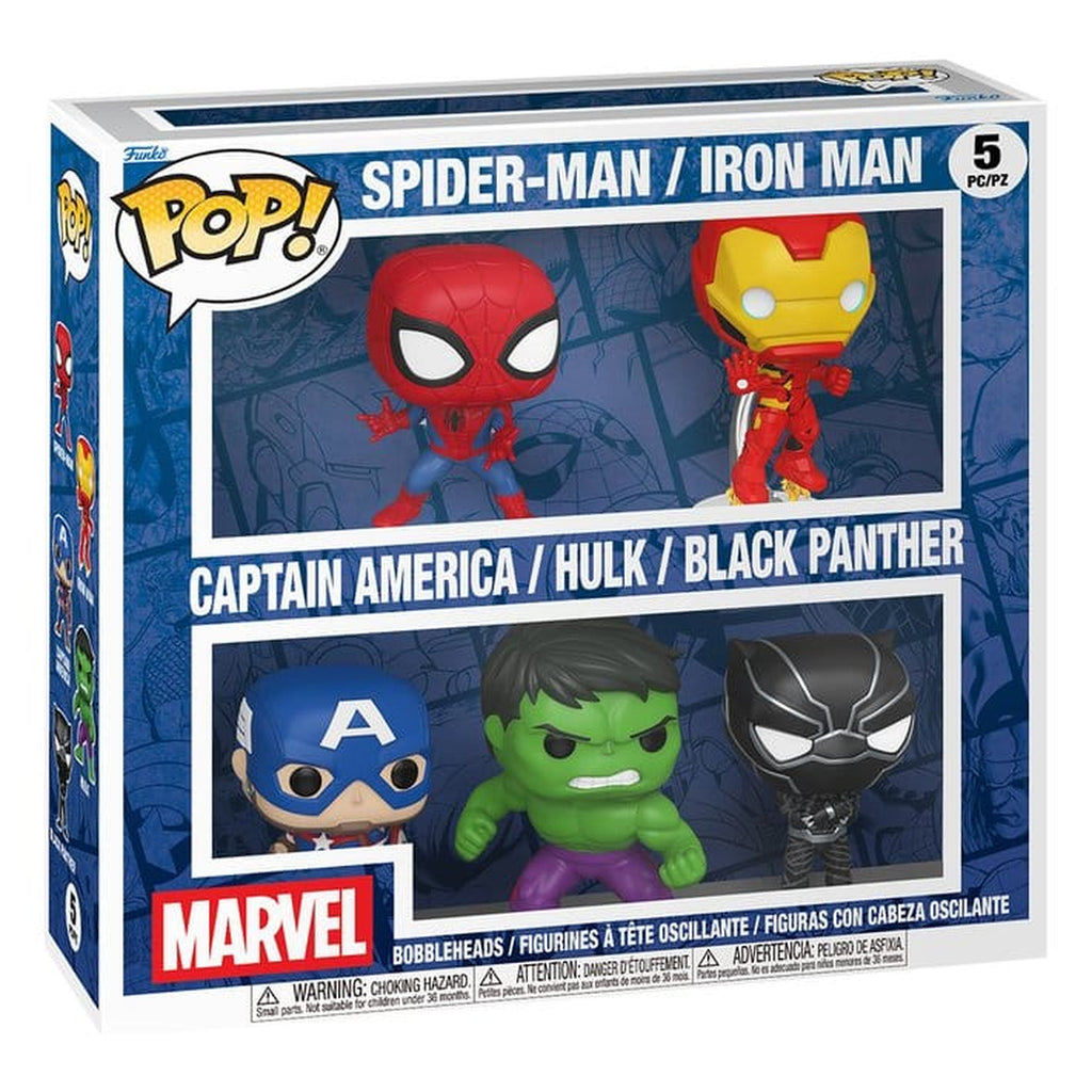 Productafbeelding Marvel POP! vinyl figuren 5-pack Black Friday-bundel 9 cm