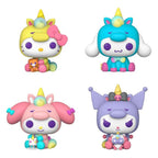 Productafbeelding Sanrio POP! Vinyl Figuren 4-Pack Hello Kitty Eenhoorn Outfit
