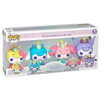 Productafbeelding Sanrio POP! Vinyl Figuren 4-Pack Hello Kitty Eenhoorn Outfit