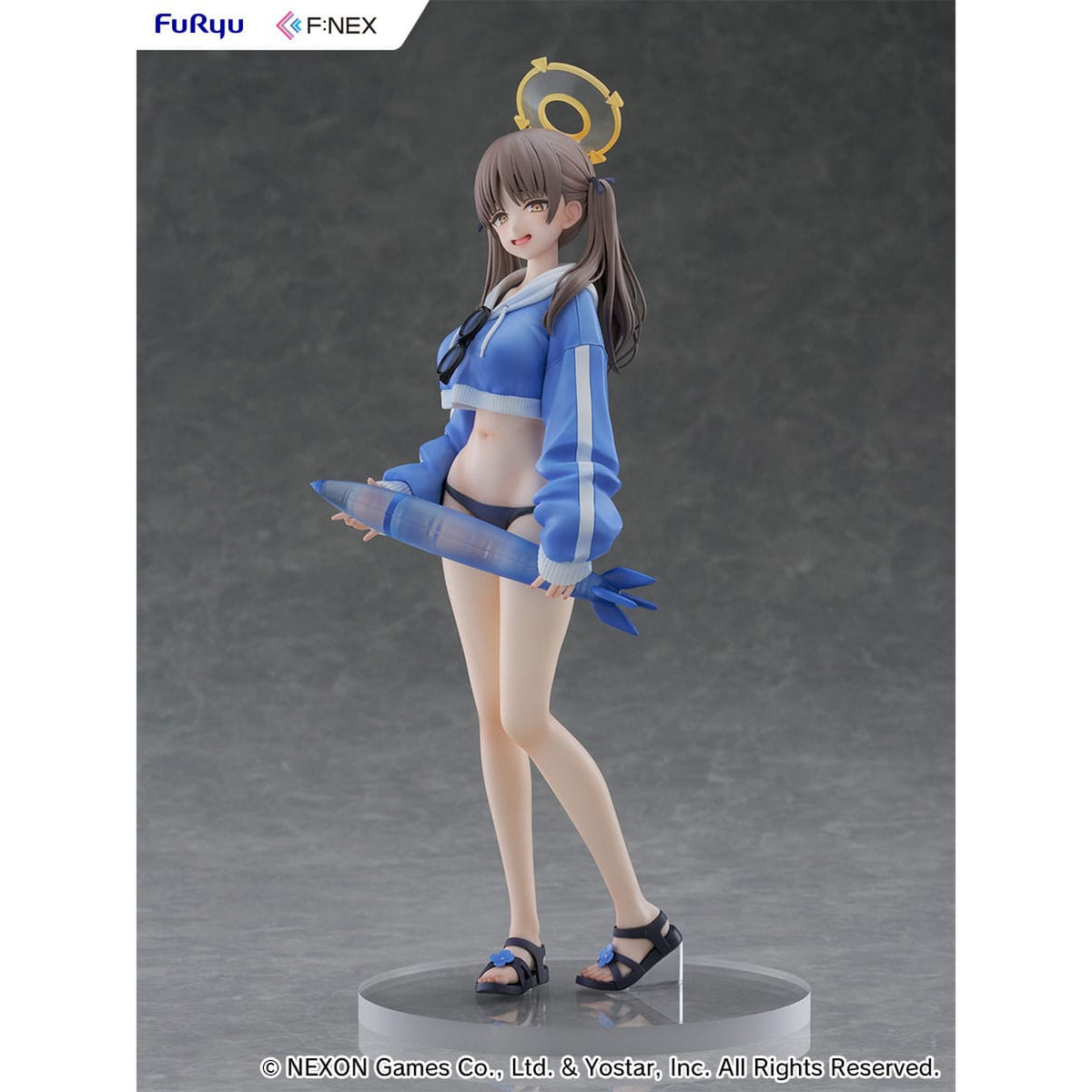 Productafbeelding Blue Archive F:Nex PVC-figuur 1/7 Moe (badpak) 27 cm