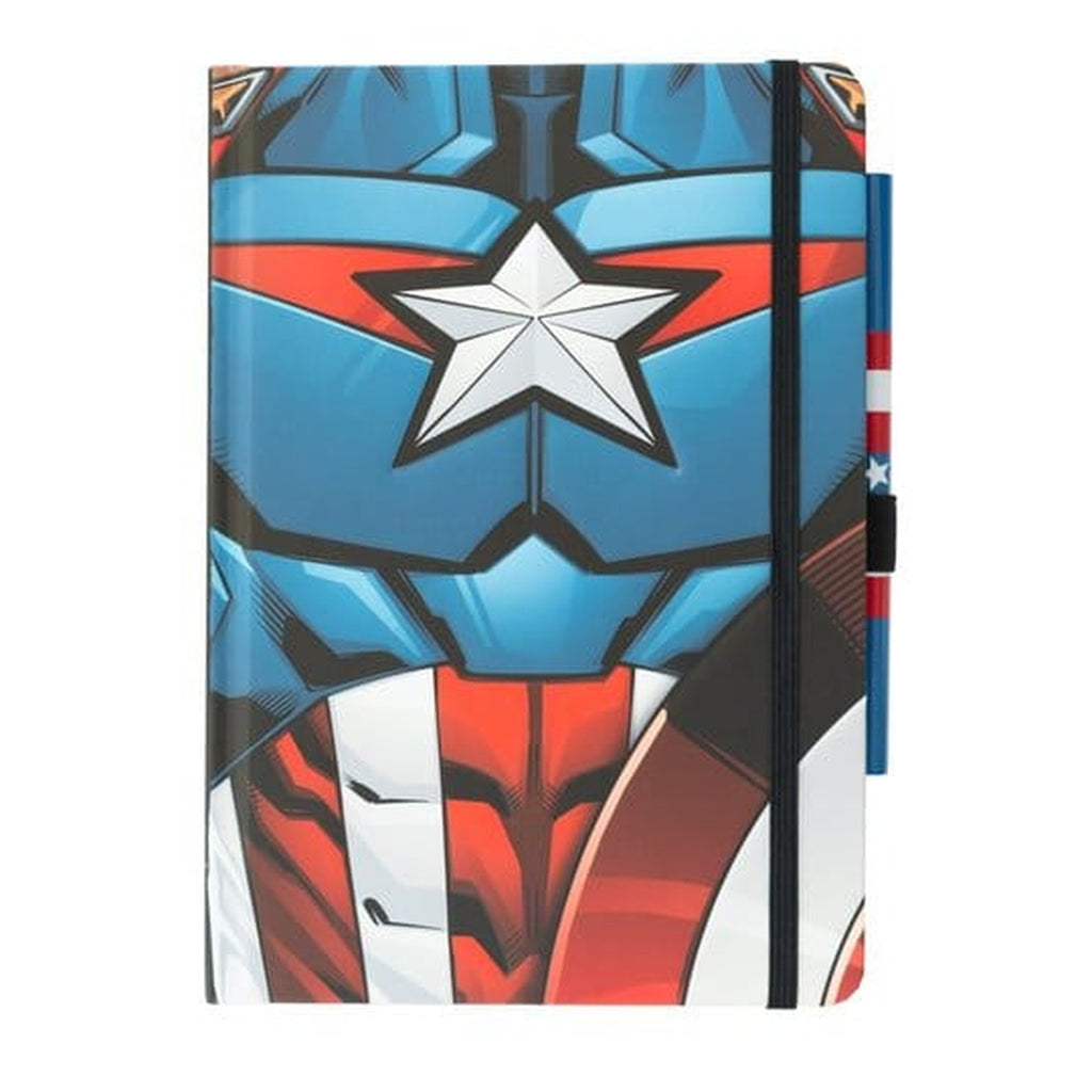 Productafbeelding Marvel Captain America Premium notitieboek met pen Uniform
