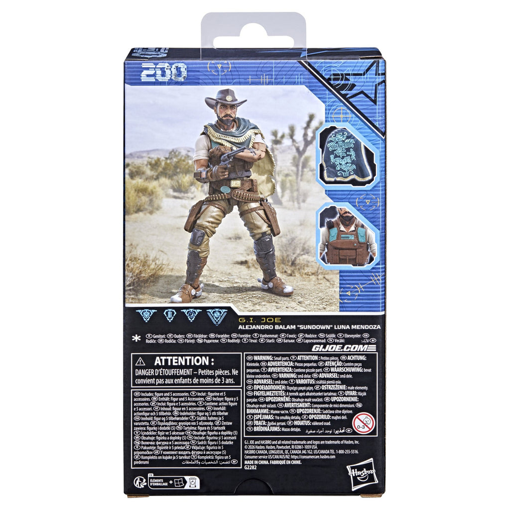 Produktbild G.I. Joe Classified Series Actionfigur #200 Alejandro Balam
