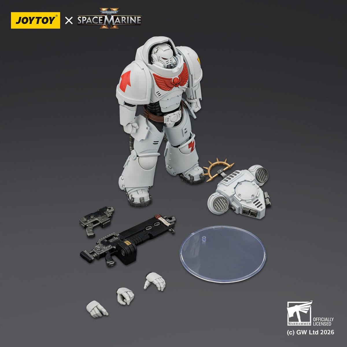 Produktbild Warhammer 40,000 Actionfigur Game Edition White Scars Heavy