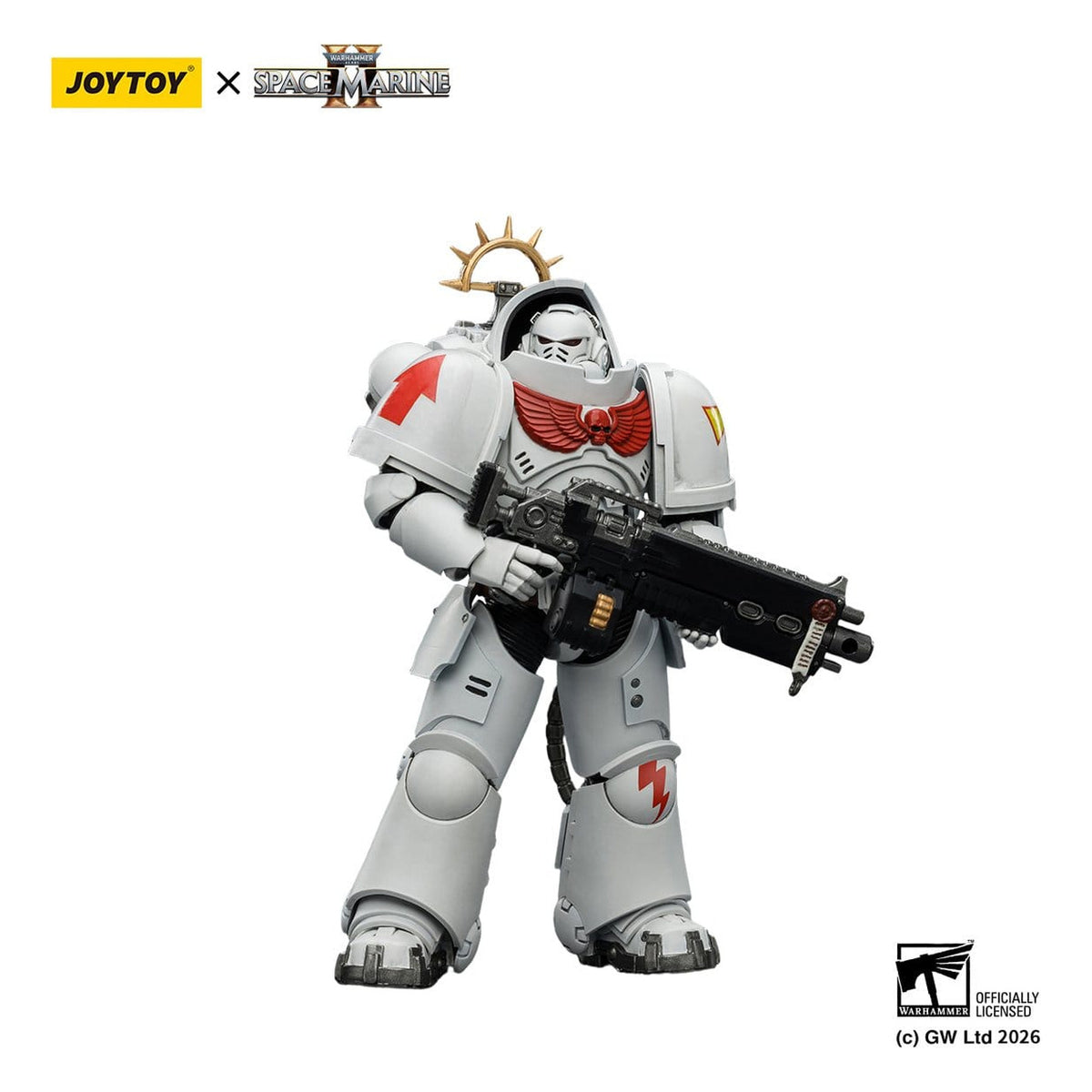 Produktbild Warhammer 40,000 Actionfigur Game Edition White Scars Heavy