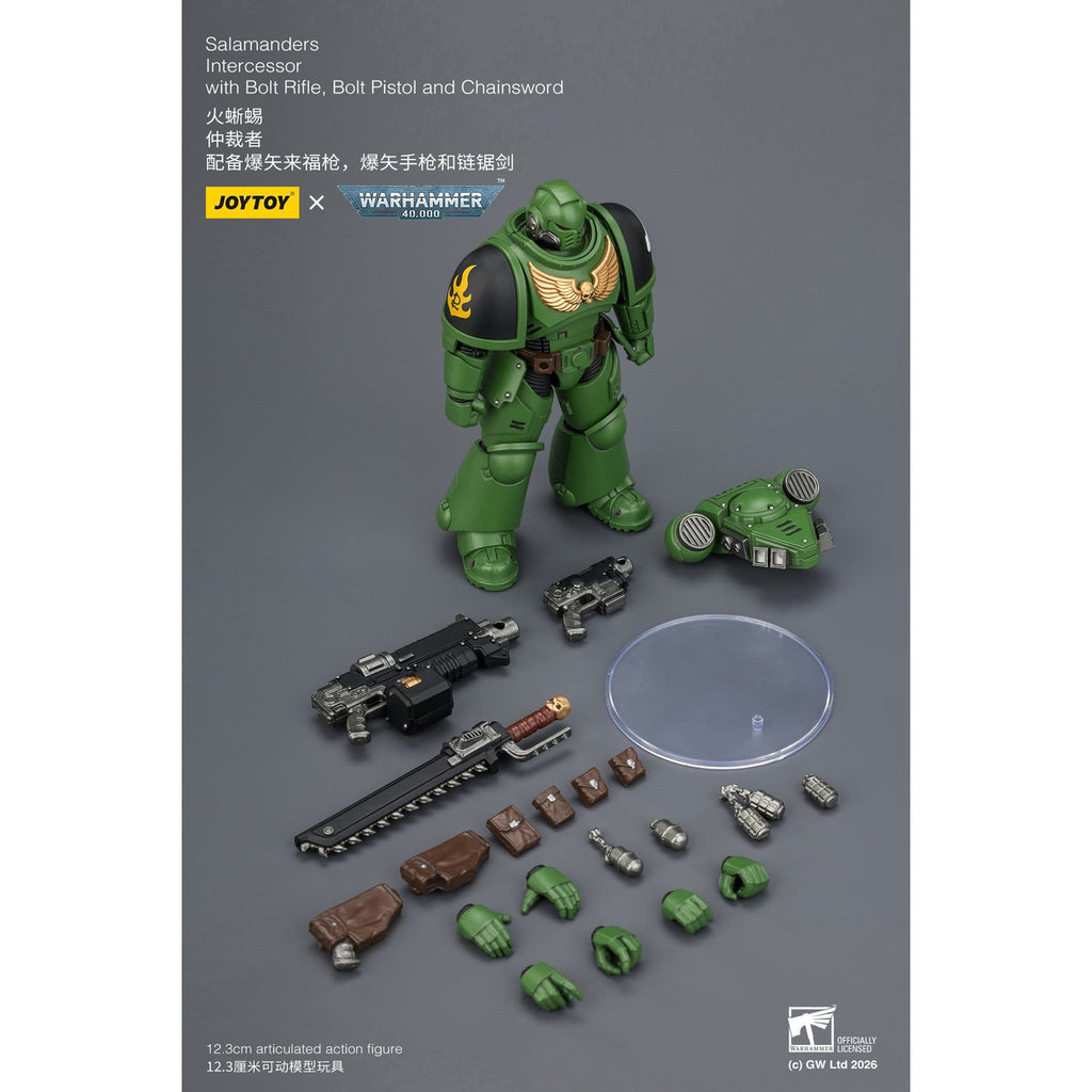 Produktbild Warhammer 40,000 Actionfigur Salamanders Intercessor 12 cm