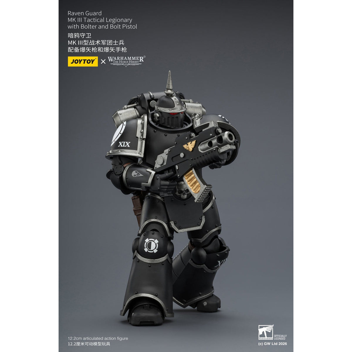 Produktbild Warhammer 40,000 Actionfigur Raven Guard MK III Tactical