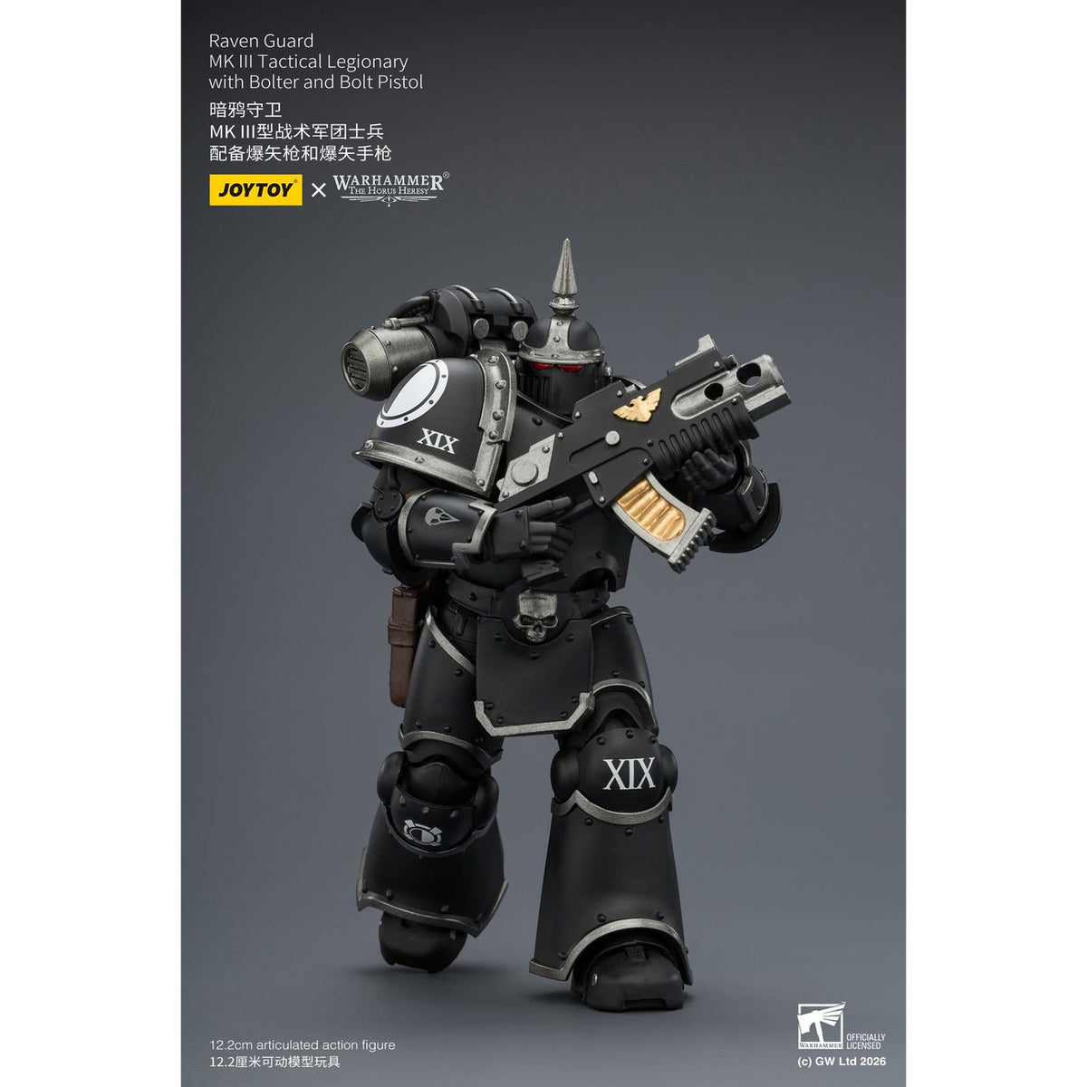 Produktbild Warhammer 40,000 Actionfigur Raven Guard MK III Tactical