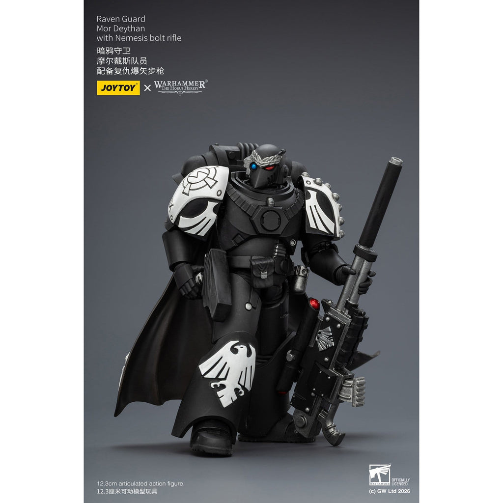 Produktbild Warhammer 40,000 Actionfigur Raven Guard Mor Deythan 12 cm