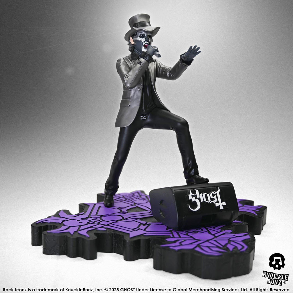 Produktbild Ghost Rock Iconz Statue Papa V Perpetua Top Hat 22 cm