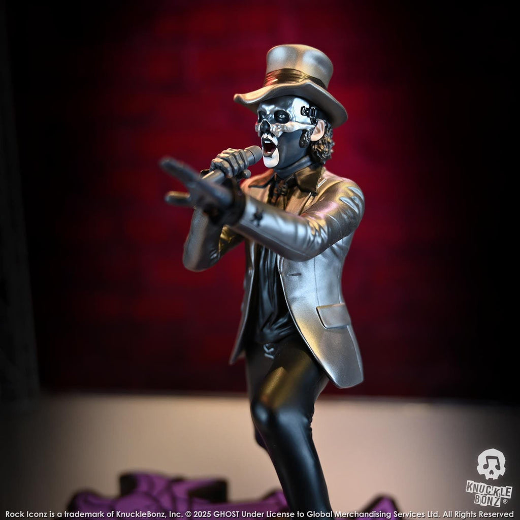 Produktbild Ghost Rock Iconz Statue Papa V Perpetua Top Hat 22 cm