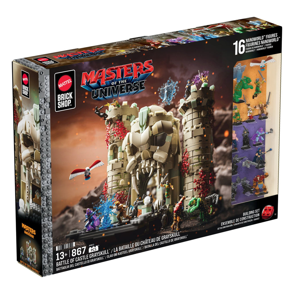 Produktbild Masters of the Universe Mattel Brick Shop Bauset Castle